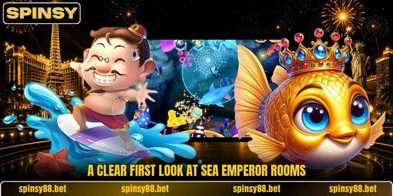 A clear first look at Sea Emperor rooms A clear first look at Sea Emperor rooms