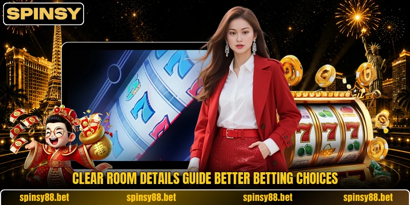 Clear room details guide better betting choices Clear room details guide better betting choices