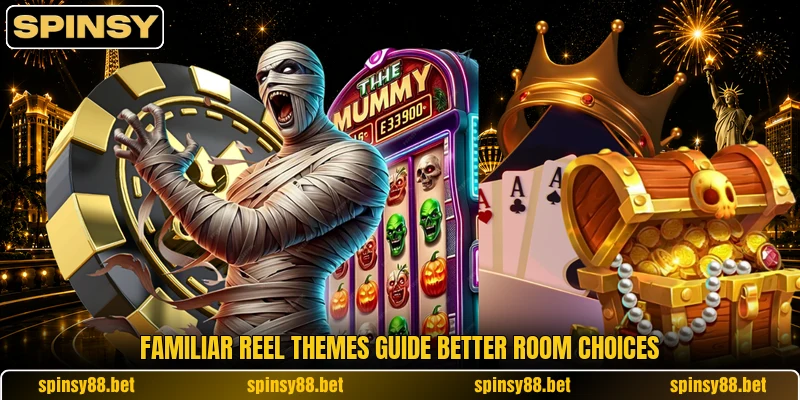 Familiar reel themes guide better room choices Familiar reel themes guide better room choices