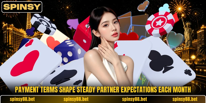 Payment terms shape steady partner expectations each month Payment terms shape steady partner expectations each month