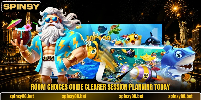 Room choices guide clearer session planning today Room choices guide clearer session planning today
