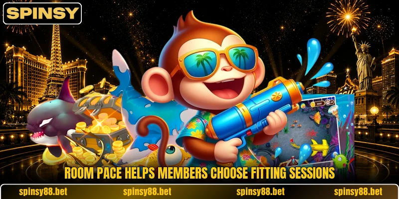 Room pace helps members choose fitting sessions Room pace helps members choose fitting sessions