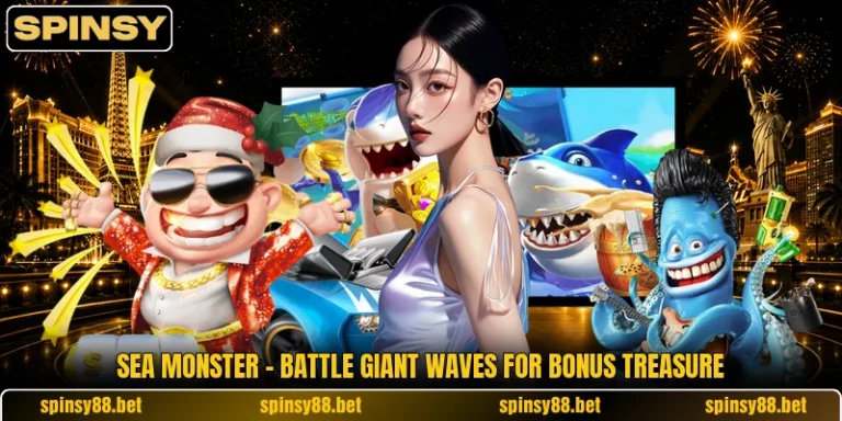 Sea Monster - Battle Giant Waves For Bonus Treasure