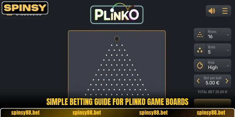 Simple betting guide for Plinko game boards Simple betting guide for Plinko game boards