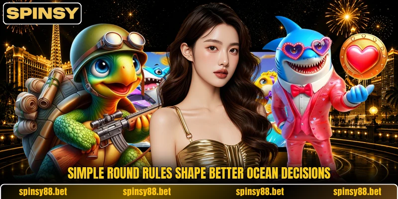 Simple round rules shape better ocean decisions Simple round rules shape better ocean decisions