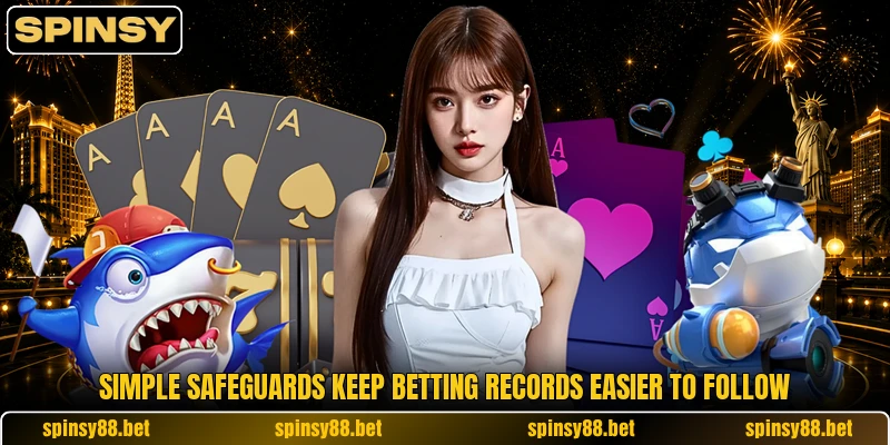 Simple safeguards keep betting records easier to follow Simple safeguards keep betting records easier to follow