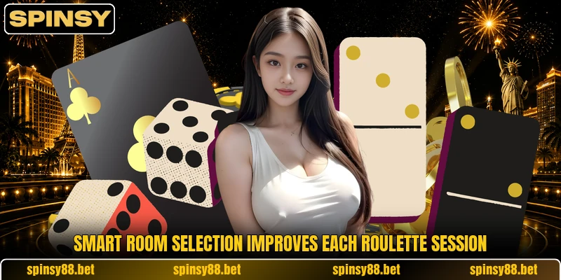 Smart room selection improves each roulette session Smart room selection improves each roulette session