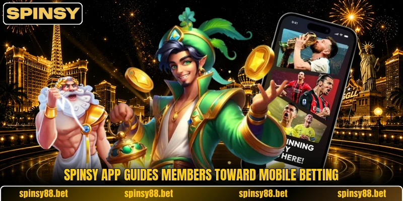 SPINSY app guides members toward mobile betting SPINSY app guides members toward mobile betting